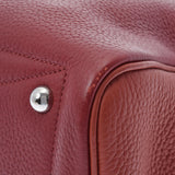 HERMES エルメス ヴィクトリア 35 ルージュアッシュ/ブリック シルバー金具 □R刻印(2014年頃) レディース トリヨンクレマンス ハンドバッグ Aランク 中古 銀蔵