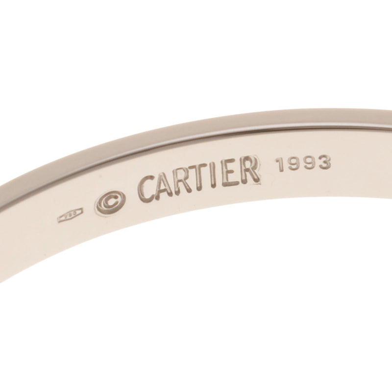 CARTIER カルティエ ラブブレスレット  ユニセックス K18WG ブレスレット Aランク 中古 銀蔵