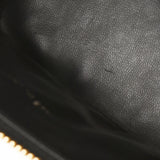 CHANEL シャネル 縦型バニティ 黒 ゴールド金具 レディース  キャビアスキン ハンドバッグ Aランク 中古 銀蔵
