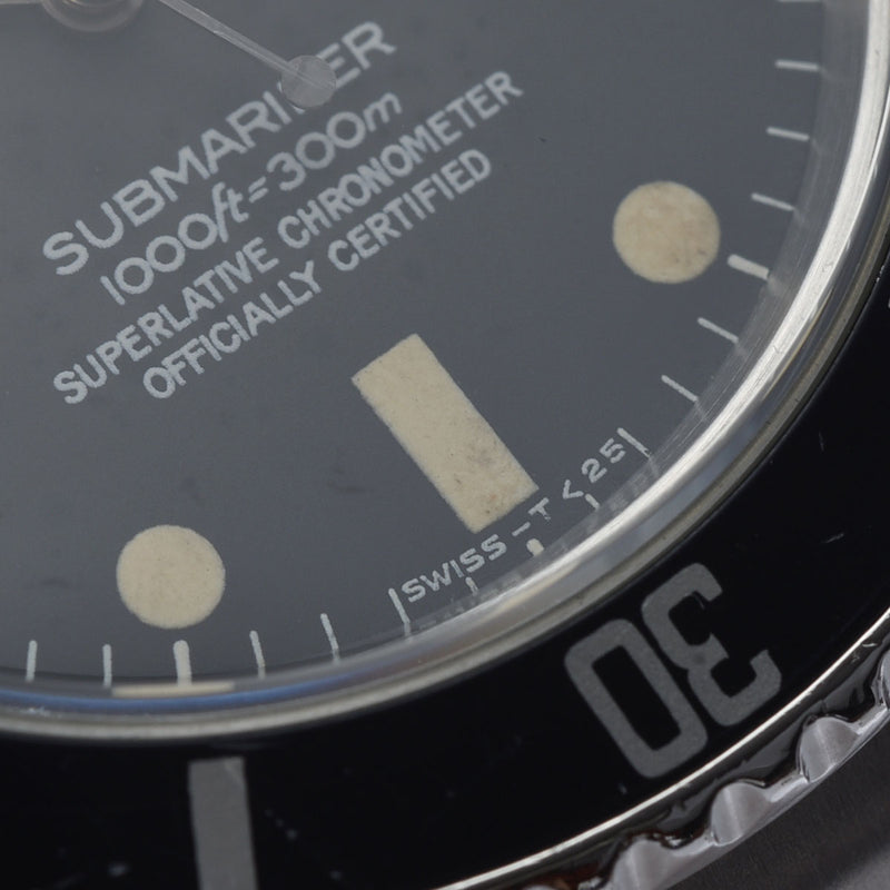 ROLEX ロレックス サブマリーナ デイト 16800 メンズ SS 腕時計 自動巻き 黒文字盤 ABランク 中古 銀蔵