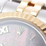 ROLEX ロレックス デイトジャスト  179173NR レディース YG/SS 腕時計 自動巻き ブラックシェル文字盤 Aランク 中古 銀蔵