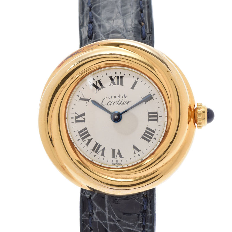 カルティエマストトリニティ レディース 腕時計 W1010644 CARTIER 中古 ...