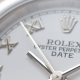 ROLEX ロレックス オイスターパーペチュアル デイト 79160 レディース SS 腕時計 自動巻き 白文字盤 Aランク 中古 銀蔵