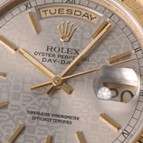 ROLEX ロレックス デイデイト 18248 メンズ YG 腕時計 自動巻き グレープリントコンピューター文字盤 Aランク 中古 銀蔵