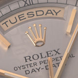 ROLEX ロレックス デイデイト 18248 メンズ YG 腕時計 自動巻き グレープリントコンピューター文字盤 Aランク 中古 銀蔵