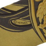 HERMES エルメス ツイリー 旧タグ カーキ レディース シルク100％ スカーフ ABランク 中古 銀蔵