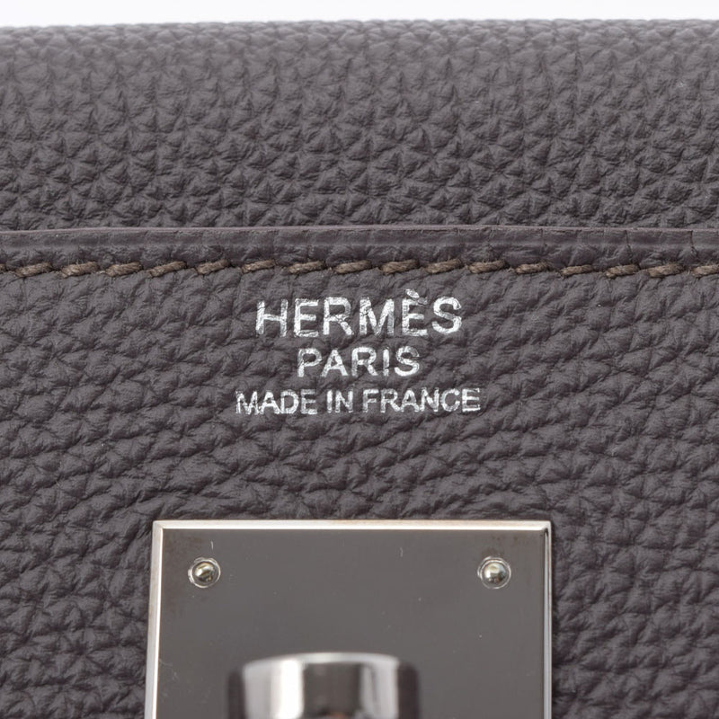 HERMES エルメス ケリー32 内縫い エタン パラジウム金具 □R刻印(2014年頃) レディース トゴ 2WAYバッグ Aランク 中古 銀蔵