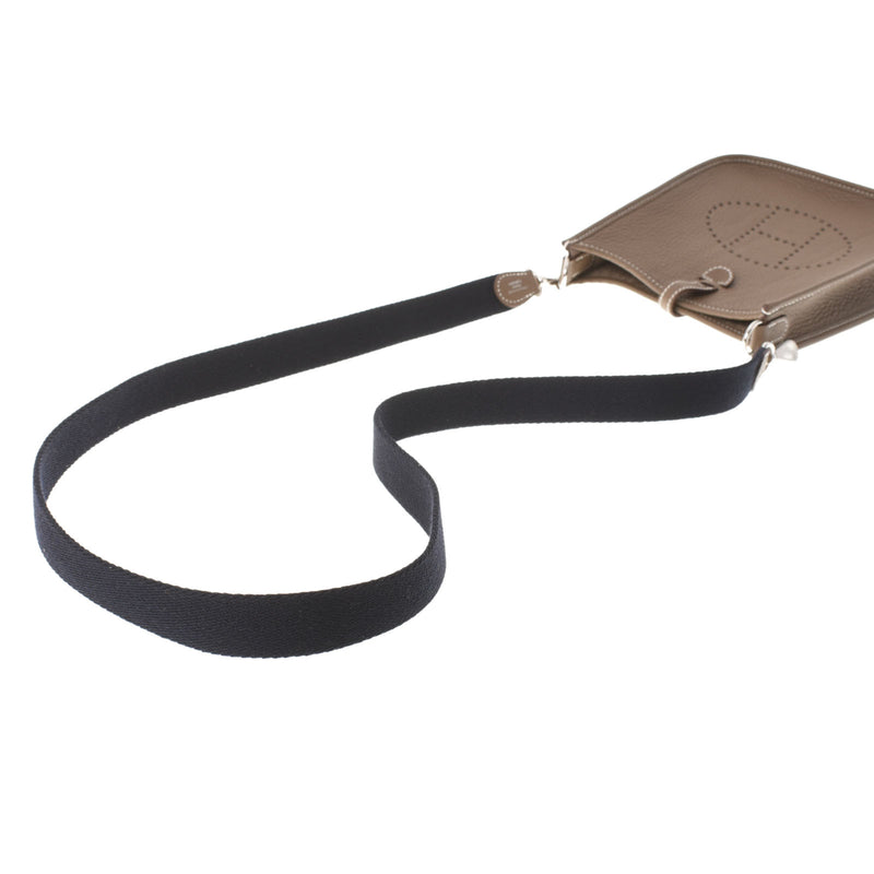 HERMES エルメス エヴリン TPM エトゥープ シルバー金具 U刻印(2022年頃) レディース トリヨンクレマンス ショルダーバッグ 新品 銀蔵