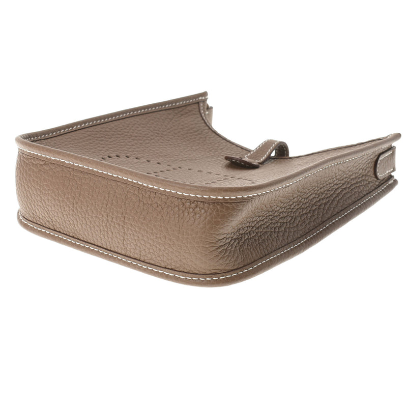 HERMES エルメス エヴリン TPM エトゥープ シルバー金具 U刻印(2022年頃) レディース トリヨンクレマンス ショルダーバッグ 新品 銀蔵