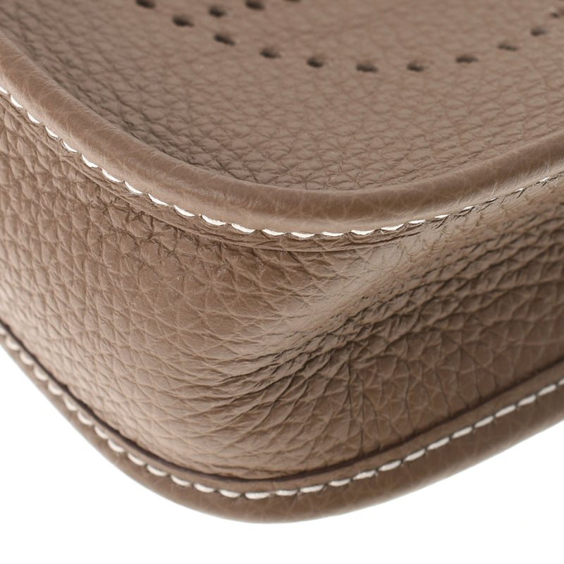 HERMES エルメス エヴリン TPM エトゥープ シルバー金具 U刻印(2022年頃) レディース トリヨンクレマンス ショルダーバッグ 新品 銀蔵