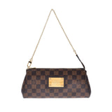 LOUIS VUITTON ルイヴィトン ダミエ エヴァ 2WAYバッグ ブラウン N55213 レディース ショルダーバッグ Aランク 中古 銀蔵