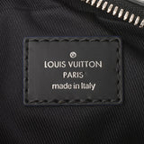 LOUIS VUITTON ルイヴィトン ダミエ マップ ダヌーブ PM NM 黒/グレー N40239 メンズ ダミエグラフィットキャンバス ショルダーバッグ 新同 中古 銀蔵