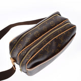 LOUIS VUITTON ルイヴィトン モノグラム リポーター PM ブラウン M45254 ユニセックス モノグラムキャンバス ショルダーバッグ Bランク 中古 銀蔵