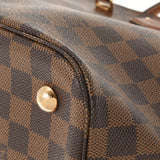 LOUIS VUITTON ルイヴィトン ダミエ ベルモント N63169 レディース ダミエキャンバス ハンドバッグ Aランク 中古 銀蔵