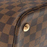 LOUIS VUITTON ルイヴィトン ダミエ ベルモント N63169 レディース ダミエキャンバス ハンドバッグ Aランク 中古 銀蔵