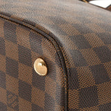 LOUIS VUITTON ルイヴィトン ダミエ ベルモント N63169 レディース ダミエキャンバス ハンドバッグ Aランク 中古 銀蔵