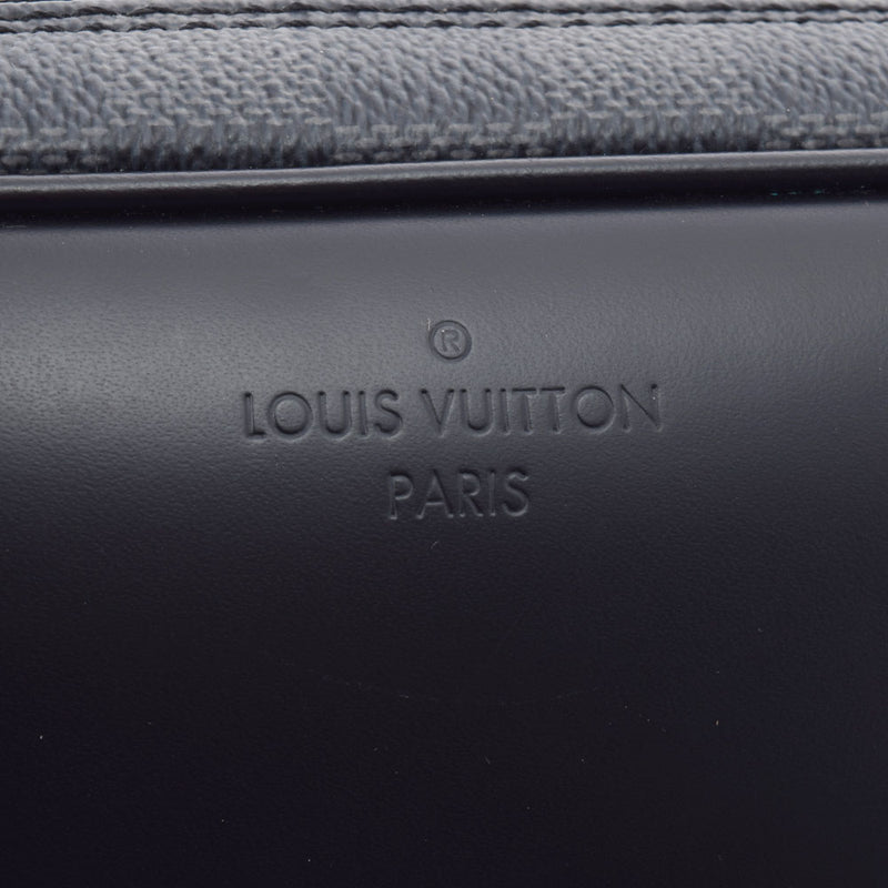 LOUIS VUITTON ルイヴィトン ダミエ グラフィット デイトンPM 黒/グレー N41408 メンズ ダミエグラフィットキャンバス ショルダーバッグ ABランク 中古 銀蔵