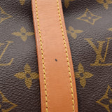 LOUIS VUITTON ルイヴィトン モノグラム ソミュール35 ブラウン M42254 ユニセックス モノグラムキャンバス ショルダーバッグ Bランク 中古 銀蔵
