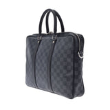 LOUIS VUITTON ルイヴィトン ダミエ グラフィット PDV PM 2WAY 黒 N41478 メンズ ダミエグラフィットキャンバス ビジネスバッグ ABランク 中古 銀蔵