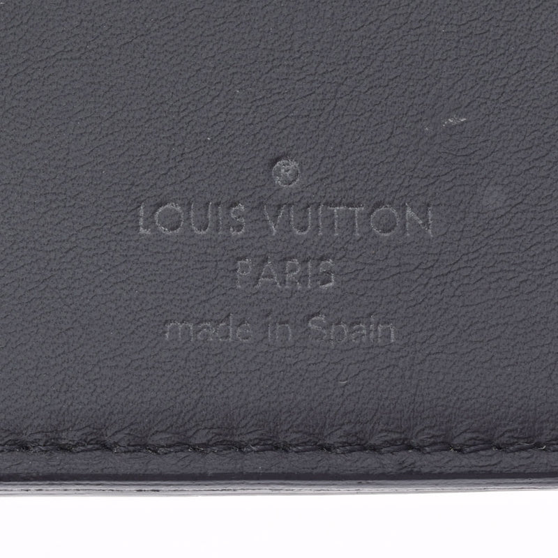 LOUIS VUITTON ルイヴィトン ダミエ アンフィニ ポルトフォイユ ブラザ オニキス（黒） N63010 メンズ レザー 長財布 Bランク 中古 銀蔵