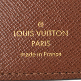 LOUIS VUITTON ルイヴィトン モノグラム ポルトフォイユ ヴィクトリーヌ ブラウン M62472 ユニセックス モノグラムキャンバス 三つ折り財布 Bランク 中古 銀蔵