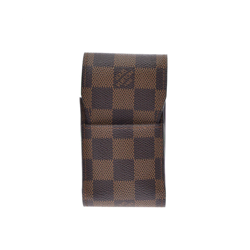 LOUIS VUITTON ルイヴィトン ダミエ シガレットケース ブラウン N63024 レディース ダミエキャンバス ブランド小物 ABランク 中古 銀蔵
