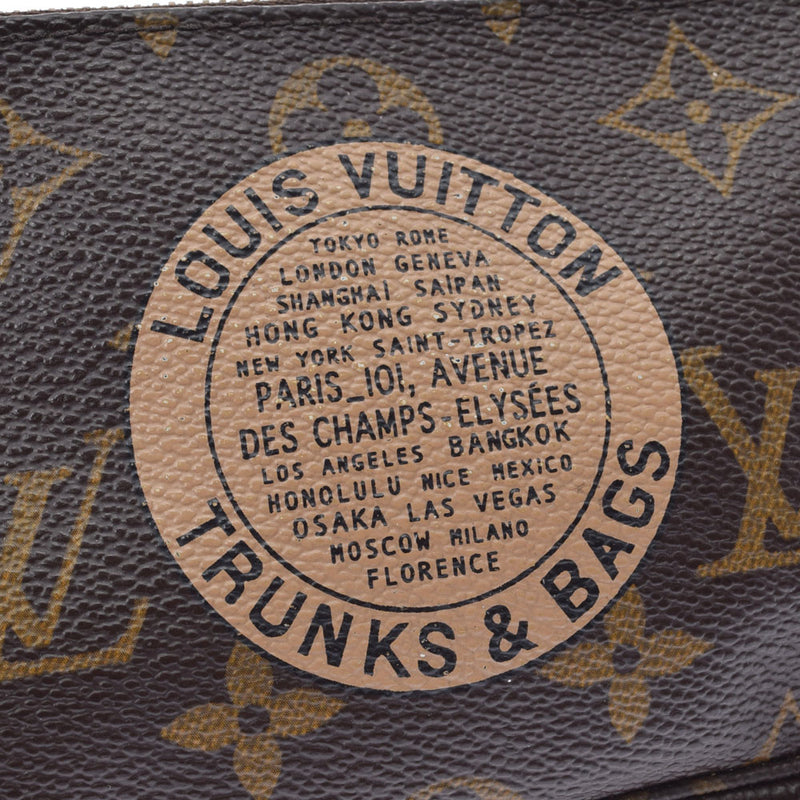 LOUIS VUITTON ルイヴィトン モノグラム T&B ミニポシェットアクセソワール ブラウン M60153 レディース モノグラムキャンバス アクセサリーポーチ Bランク 中古 銀蔵