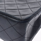 CHANEL シャネル マトラッセ チェーンショルダー 23cm シングル 黒 ゴールド金具 レディース カーフ ショルダーバッグ ABランク 中古 銀蔵