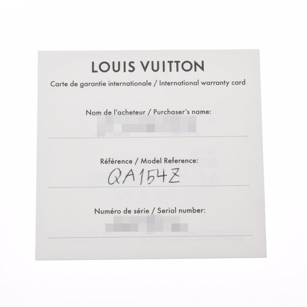LOUIS VUITTON ルイヴィトン タンブール アウトドア クロノグラフ GMT アーバン ジャングル QA154Z メンズ SS/ラバー 腕時計 クオーツ グリーン文字盤 Aランク 中古 銀蔵