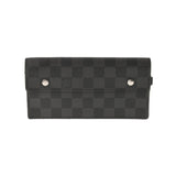 LOUIS VUITTON ルイヴィトン ダミエ グラフィット アコルディオン チェーン ブラック/グレー  N60023 メンズ ダミエグラフィットキャンバス 長財布 ABランク 中古 銀蔵