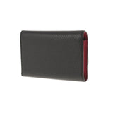 LOUIS VUITTON ルイヴィトン ポルトフォイユ カプシーヌ コンパクト ノワール/ホットピンク ゴールド金具 M62157 レディース レザー 三つ折り財布 Bランク 中古 銀蔵