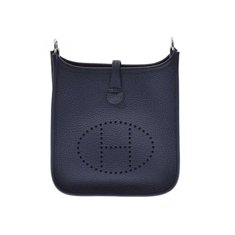 HERMES エルメス エヴリン TPM ブルーニュイ シルバー金具 Y刻印(2020年頃) レディース トリヨンクレマンス ショルダーバッグ Aランク 中古 銀蔵