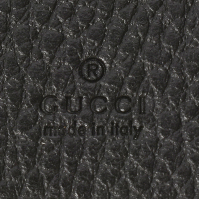 GUCCI グッチ 6連キーケース プチマーモント 黒 ゴールド金具 456118 メンズ カーフ キーケース 未使用 銀蔵
