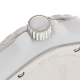 CHANEL シャネル J12 33mm 12Pダイヤ H1628 ボーイズ 白セラミック/SS 腕時計 クオーツ 白文字盤 Aランク 中古 銀蔵