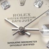 ROLEX ロレックス デイトジャスト 10Pダイヤ 79174G レディース SS/WG 腕時計 自動巻き シルバー文字盤 Aランク 中古 銀蔵