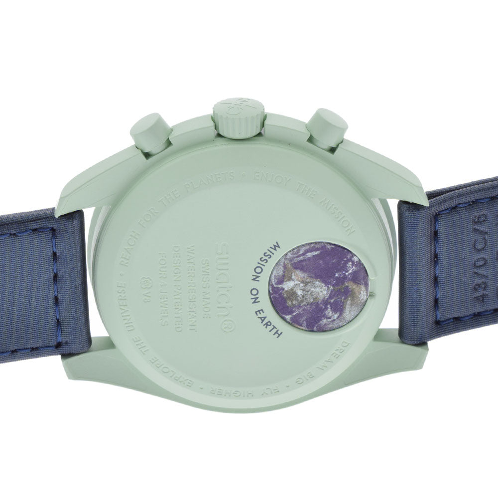 スウォッチOMEGA オメガ MISSION ON EARTH メンズ 腕時計 SO33G100 SWATCH 中古 – 銀蔵オンライン