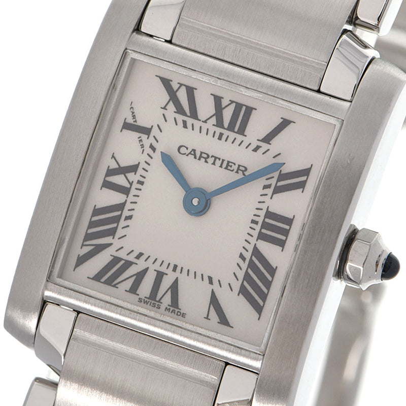 カルティエタンク フランセーズSM レディース 腕時計 W51008Q3 CARTIER 中古 – 銀蔵オンライン