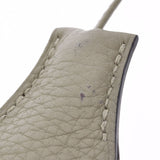 HERMES エルメス バーキン30 セージ パラジウム金具 A刻印(2017年頃) レディース トリヨンクレマンス ハンドバッグ Aランク 中古 銀蔵