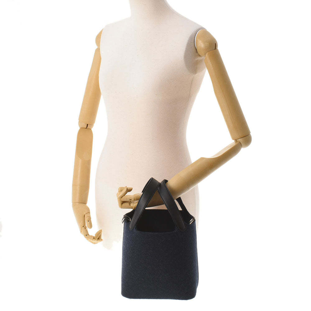 エルメスピコタンロック PM ブルーニュイ パラジウム金具 Y刻印(2020