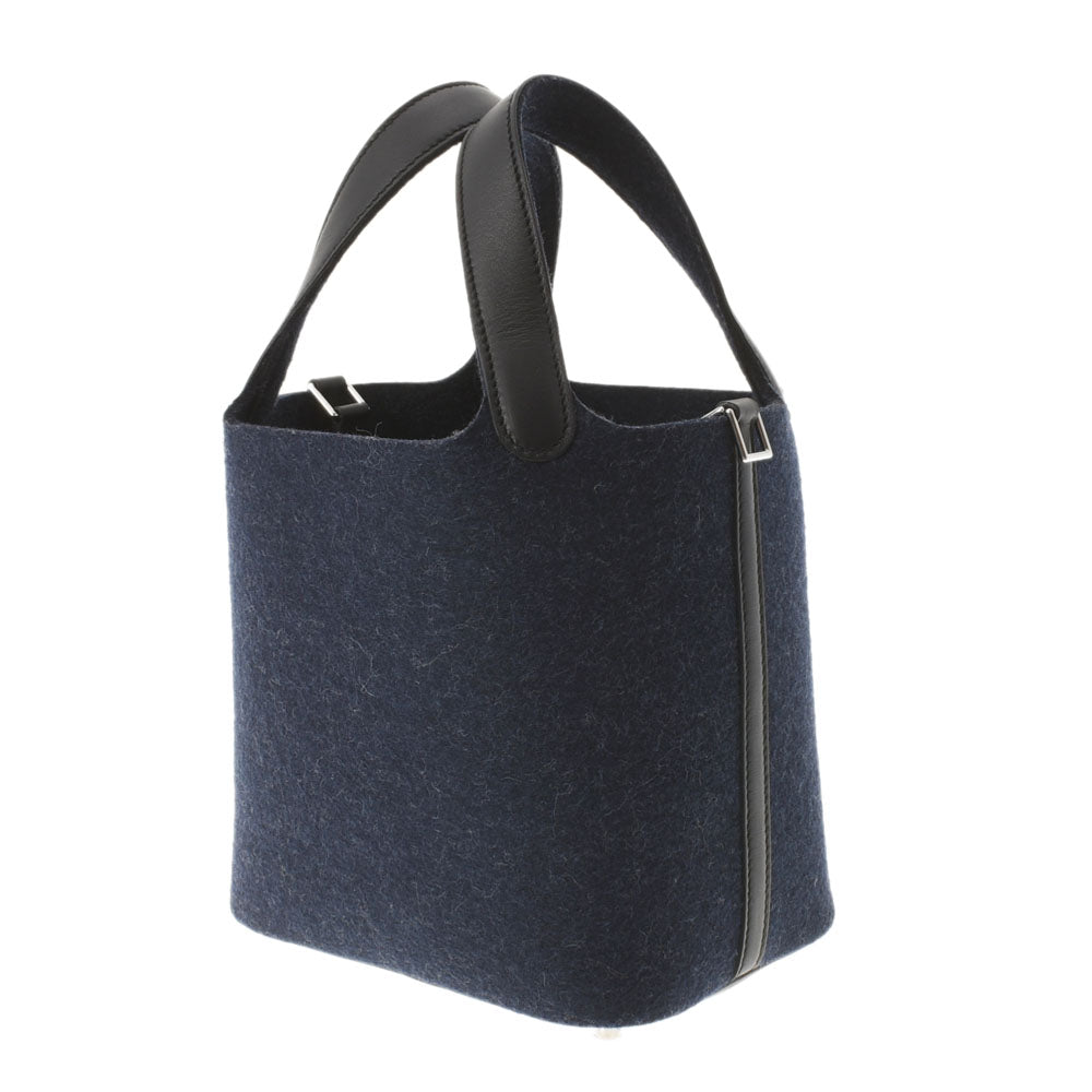 エルメスピコタンロック PM ブルーニュイ パラジウム金具 Y刻印(2020