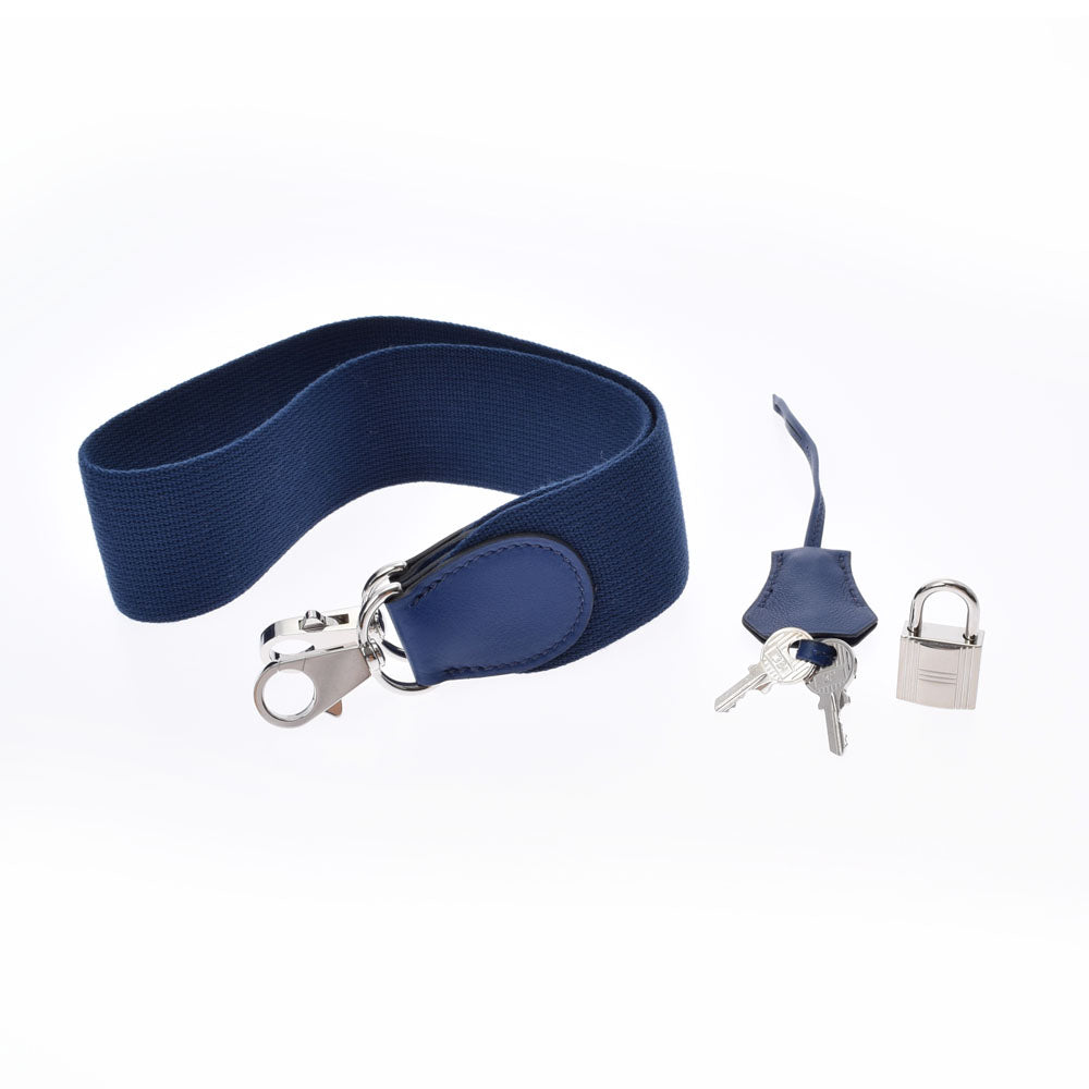 エルメスツールボックス 26 2WAY ブルーエキセントリック パラジウム