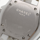 CHANEL シャネル J12 33mm H0968 ボーイズ 白セラミック/SS 腕時計 クオーツ 白文字盤 Aランク 中古 銀蔵