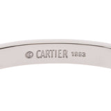 CARTIER カルティエ ラブブレスレット 旧型 ＃19 ユニセックス K18WG ブレスレット Aランク 中古 銀蔵