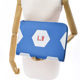 LOUIS VUITTON ルイヴィトン エピ ポシェットジュール GM  青 M63231 メンズ エピレザー クラッチバッグ 新同 中古 銀蔵