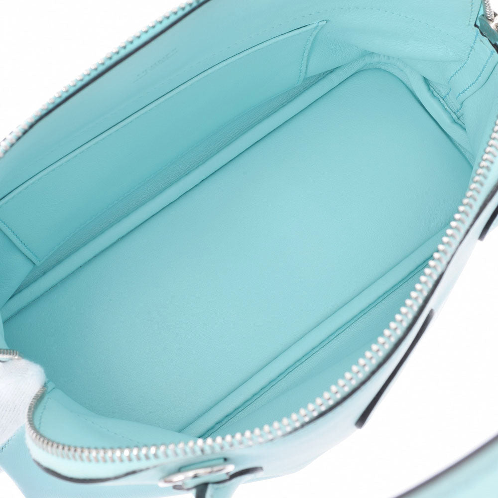 エルメスボリード27 2WAY ブルーゼフィール シルバー金具 A刻印(2017