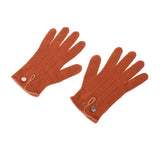 HERMES エルメス セリエ ブリック サイズL レディース  カシミヤ100％ 手袋 ABランク 中古 銀蔵