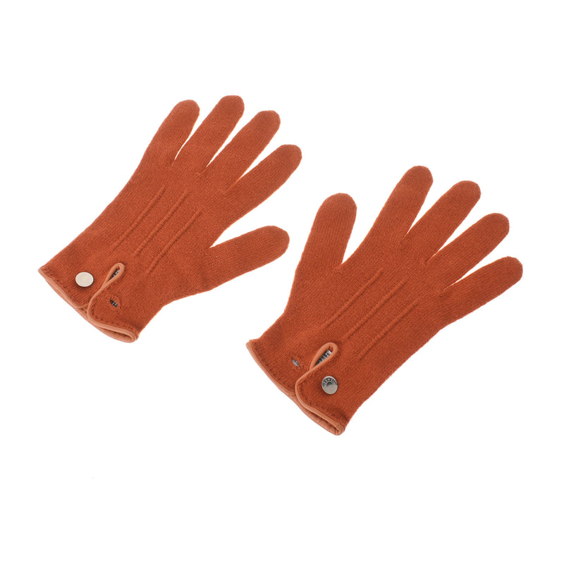 HERMES エルメス セリエ ブリック サイズL レディース  カシミヤ100％ 手袋 ABランク 中古 銀蔵