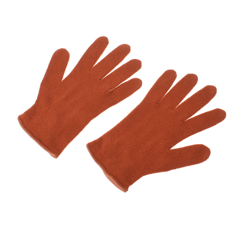 HERMES エルメス セリエ ブリック サイズL レディース  カシミヤ100％ 手袋 ABランク 中古 銀蔵