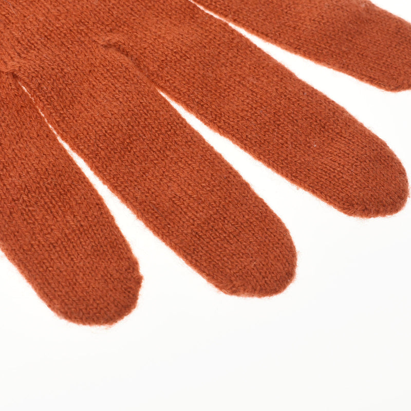 HERMES エルメス セリエ ブリック サイズL レディース  カシミヤ100％ 手袋 ABランク 中古 銀蔵