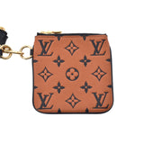 LOUIS VUITTON ルイヴィトン モノグラム アンプラント ポシェットトリオ クラフティコレクション 黒/茶/ベージュ M69516 レディース レザー ポーチ 新同 中古 銀蔵